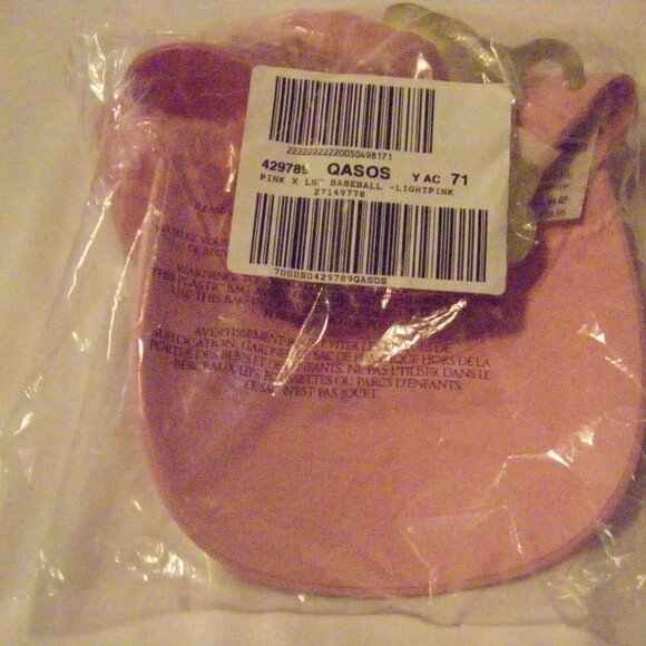 Victorias Secret PINK x LoveShack Fancy Baseball Hat Cap Pink NWT main image 5
